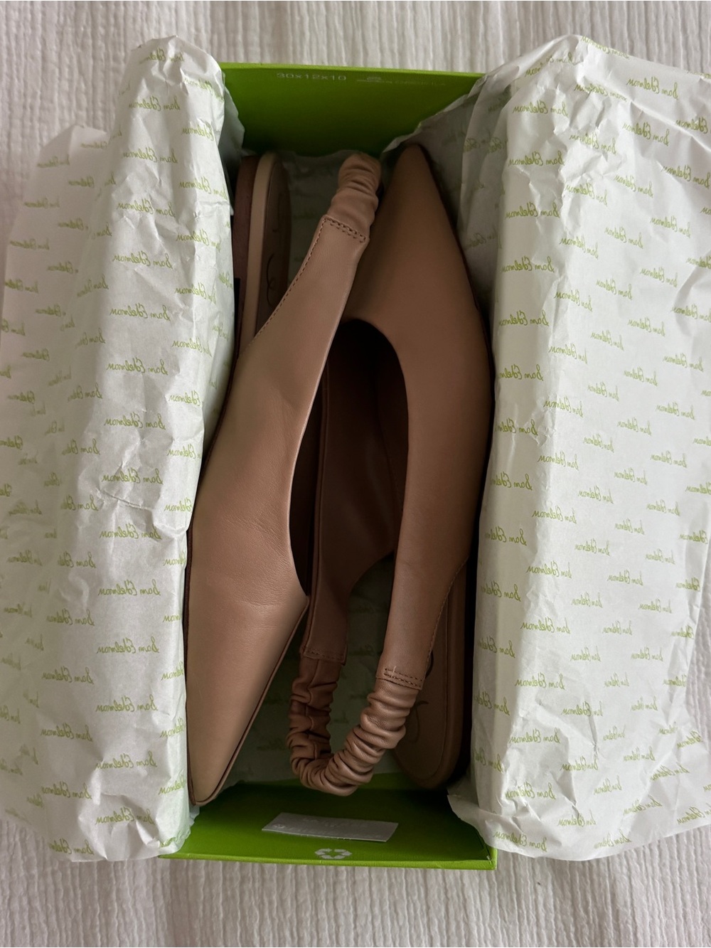 Sam Edelman Whitney Nude Pointed-Toe Slingback Flats - Picture 5 of 8